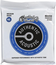 MARTIN סט מיתרים לבס אקוסטי MA4850 0.45-1.05