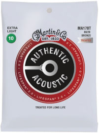 MARTIN מיתרים לאקוסטית 10 MARTIN