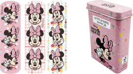 Disney 24 פלסטרים באריזת מתכת מיקי מאוס