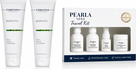כריסטינה מארז BIOPHYTO Mild Facial Cleanser + ערכת נסיעות PERLA VERA