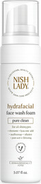 NISHLADY NISH LADY Hydrafacial Face Wash Foam – קצף ניקוי פנים עשיר ומעניק לחות
