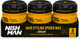 NISHMAN NISHMAN S4 Argan Spider Wax מארז שלישייה