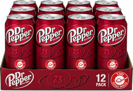 Dr.Pepper ד"ר פפר Dr.Pepper מארז 12 פחיות