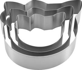 Cutterpeeler סט 3 רינג חתול CutterPeeler