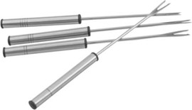 Cutterpeeler סט 4 מזלגות פונדו CutterPeeler