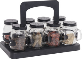 Cutterpeeler צנצנת תבלינים – סט 8 יחידות CutterPeeler