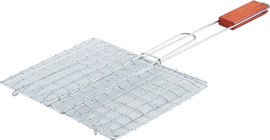 Cutterpeeler רשת כפולה לגריל 24X20 סמ CutterPeeler