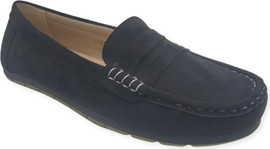 Lady Comfort נעלי מוקסין נוחות טבעוניות לנשים Lady Comfort Z497-C בצבע שחור