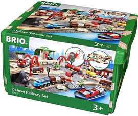 Brio בריו רכבת בריו Brio, סט רכבות, מסלולים ודמויות דלוקס 33052