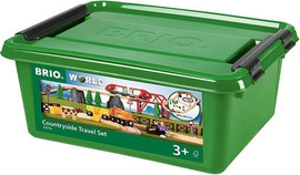 Brio בריו סט מסלול רכבת עם משאית ונגרר 33916 - Brio