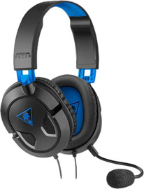 Turtle Beach אוזניות גיימינג חוטיות Turtle Beach Recon 50 שחור כחול