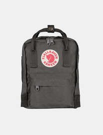 KANKEN Fjallraven Kanken Mini - תיק גב קאן קן קלאסי מיני בצבע סופר אפור