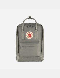 KANKEN Fjallraven Kanken Laptop - תיק גב קאן קן 13 ליטר בצבע אפור ערפל