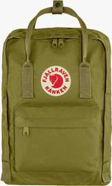 KANKEN Fjallraven Kanken Laptop - תיק גב לפטופ קאן קן 13 ליטר בצבע ירוק פוליאייג