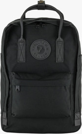 KANKEN Fjallraven Kanken No. 2 Black Laptop - תיק גב קנקן 15 ליטר בצבע שחור