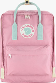 KANKEN Fjallraven Kanken Koncept - תיק גב קאן קן 16 ליטר בצבע ורוד/ירוק מנטה