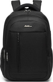 Camel Mountain תיק גב Optimus™ Pro למחשב 15.6 אינץ' עם יציאת USB - שחור