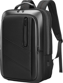 Camel Mountain תיק גב The Noir Edge 20L למחשב 17 אינץ' עם יציאת USB מבית כאמל מאונטין - שחור