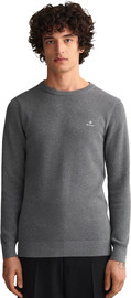 GANT סוודר Gant לגברים דגם Cotton Pique
