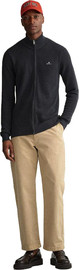 GANT קרדיגן  לגברים דגם Cotton Piqu Half-Zip