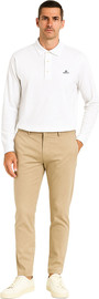 GANT חולצת פולו שרוול ארוך Gant לגברים גזרת Regular fit