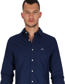 GANT חולצה מכופתרת Gant לגברים דגם Slim Ind Oxf Stretch Twn