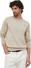 GANT סוודר צווארון עגול Gant לגברים גזרת Regular Fit