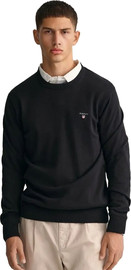 GANT סוודר צווארון עגול Gant לגברים גזרת Regular Fit