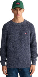 GANT סוודר Gant לגברים דגם Twisted Cotton Crew Neck