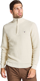 GANT סווטשרט חצי רוכסן Gant לגברים גזרת Regular fit