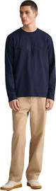 GANT טי שירט שרוול ארוך Gant לגברים גזרת Regular fit