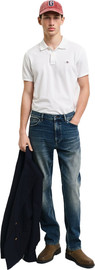 GANT חולצת פולו Gant לגברים גזרת Slim Fit