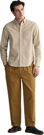 GANT חולצה מכופתרת קורדרוי Gant לגברים גזרת Regular Fit