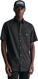 GANT חולצה מכופתרת שרוול קצר Gant לגברים גזרת Regular Fit