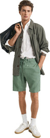 GANT ברמודה פשתן Gant לגברים גזרת Relaxed fit