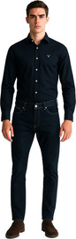 GANT חולצה מכופתרת Gant לגברים סטרץ' גזרת Slim Fit