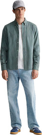 GANT חולצה מכופתרת Gant לגברים גזרת Slim Fit