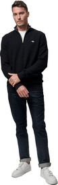 GANT סווטשרט חצי רוכסן Gant לגברים דגם Micro Textured