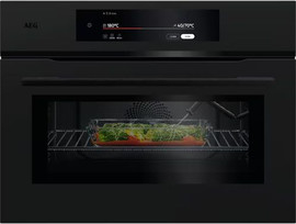 AEG תנור בנוי משולב מיקרוגל AEG אאג דגם NKK9N821T