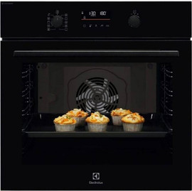 Electrolux תנור בנוי פירוליטי 72 ליטר Electrolux EOP5322K EvenCooking זכוכית שחורה | איטליה