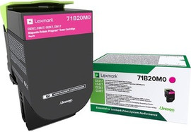 LEXMARK טונר אדום מקורי Lexmark 71B50M0 (2,300 דפים)