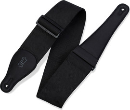 LEVY'S רצועה לגיטרה "3 שחורה M8P3-BLK