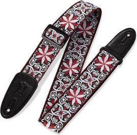 LEVY'S רצועה לגיטרה "2 M8HT-12 60's Hootenanny Jacquard W