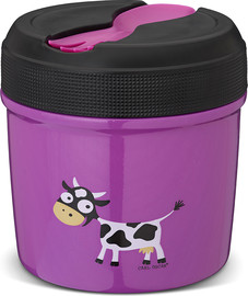 קארל אוסקר צנצנת שומרת חום למזון - 0.5 ליטר - TEMP LunchJar Purple-Cow