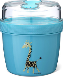 קארל אוסקר N’ice Cup Large – קופסת אוכל גדולה עם דיסק קירור Turquoise-Giraffe