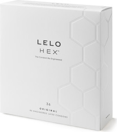 Lelo קנדומים HEX איכותיים לתחושה טבעית 36 יח