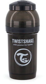 TWISTSHAKE בקבוק לתינוק 180 מ"ל שחור