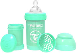 TWISTSHAKE בקבוק לתינוק ירוק פסטל