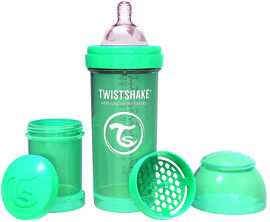 TWISTSHAKE בקבוק לתינוק ירוק פסטל
