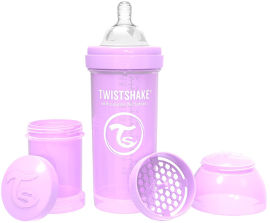 TWISTSHAKE בקבוק לתינוק סגול פסטל